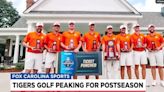 Clemson men’s golf continues surprisingly successful postseason