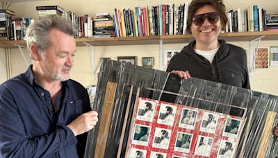 Pembrokeshire gig for rock musician Nicky Wire as his artwork goes on show