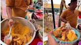 El arroz de payaso, el popular almuerzo callejero de Barranquilla que se ha viralizado en redes sociales “si estás corto, llega aquí que algo inventamos. Tú no te vas sin almorzar”