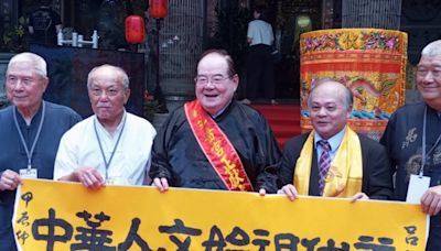 先嗇宮舉辦兩岸共祭伏羲活動 李乾龍：盼透過宗教化解兵兇戰危氣氛