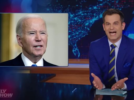 Daily Show host mocks Trump’s assassination paranoia: ‘I’ve never heard Biden sound so cool in my life!’