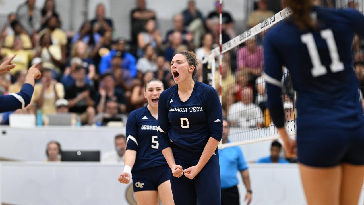 Georgia Tech enters, Creighton drops in women's college volleyball Power 10