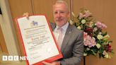 Former Sunderland player Kevin Ball receives Freedom of the City