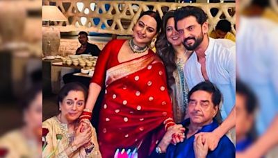 Inside Pics From Sonakshi Sinha-Zaheer Iqbal's Wedding Reception, Courtesy Dad Shatrughan Sinha