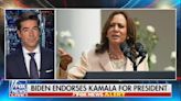 Fox News' Jesse Watters: Hillary Clinton endorsed Kamala Harris "because she is a woman"