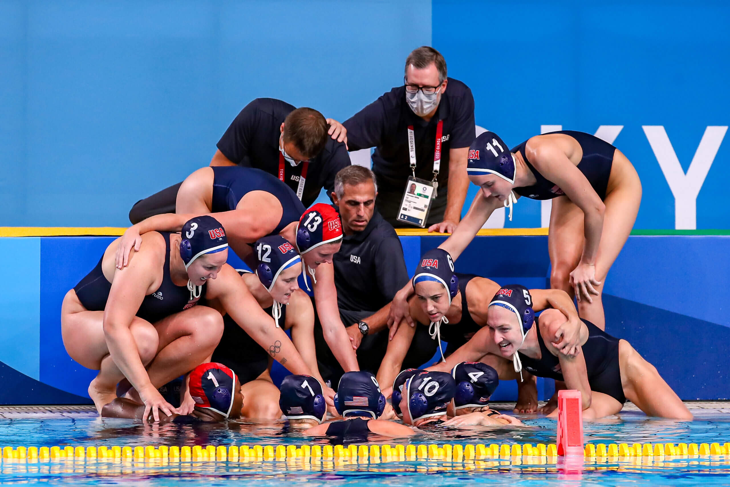 U.S. women's water polo — with an unlikely hype man — eyes an Olympic record