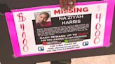 Missing Na'Ziyah Harris: Loved ones protest outside court house for answers