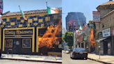 Beloved Los Angeles bar catches fire