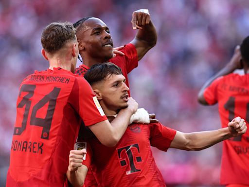 2-0. Bryan Zaragoza, Zvonarek y Goretzka consuelan al Bayern en el partido 500 de Neuer