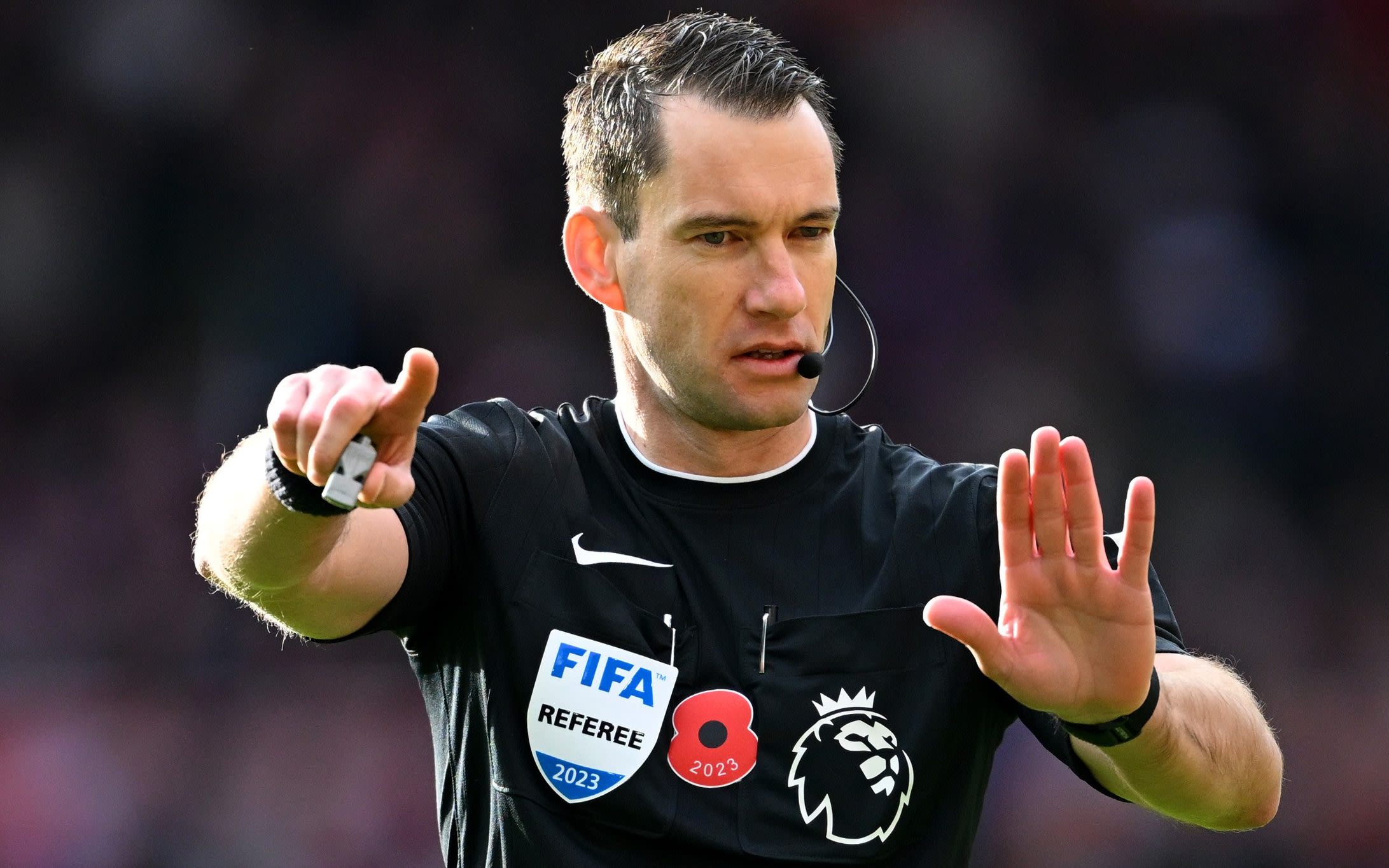 Premier League referee to wear special ‘RefCam’ in tonight’s match at Selhurst Park