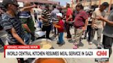 ‘Their food makes people feel that they are at home.’ World Central Kitchen serves meals in Gaza again | CNN