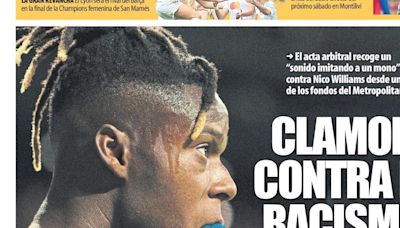 Portada de hoy de la Edición Bizkaia-Araba de Mundo Deportivo