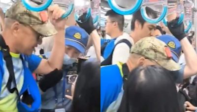 Elderly Man Hits Young Woman For Not Giving Up Seat In Beijing Metro, Detained - News18