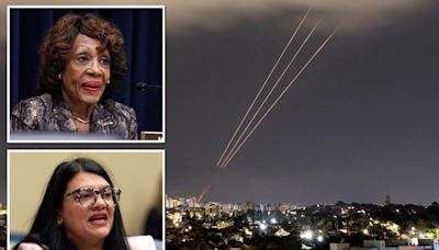 Rep. Maxine Waters downplays ‘fake’ Iran attack on Israel as Rashida Tlaib storms out of House Dem meeting