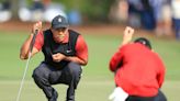 With Tiger Woods as his caddie, Charlie Woods sinks putt on 18 to win Notah Begay event