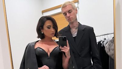 Demi Lovato Uploads Selfie with Fiancé Jutes and Shares Glimpse of Motivational Sticky Notes