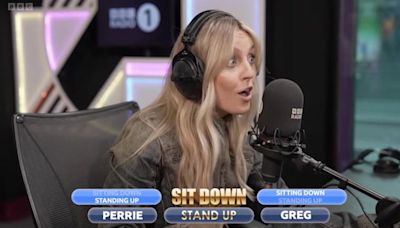 Perrie Edwards calls two-year-old son during live Radio 1 interview