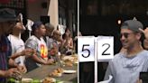 Man eats 52 lumpias in 10 minutes to win second annual lumpia eating contest in Houston, Texas