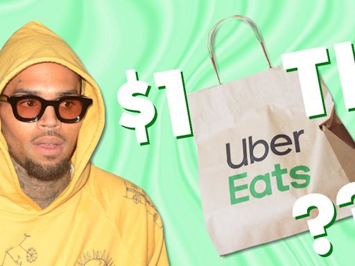 ‘Not the first time I’ve heard this!’: Uber Eats driver says he delivered to Chris Brown’s house. His tip was $1