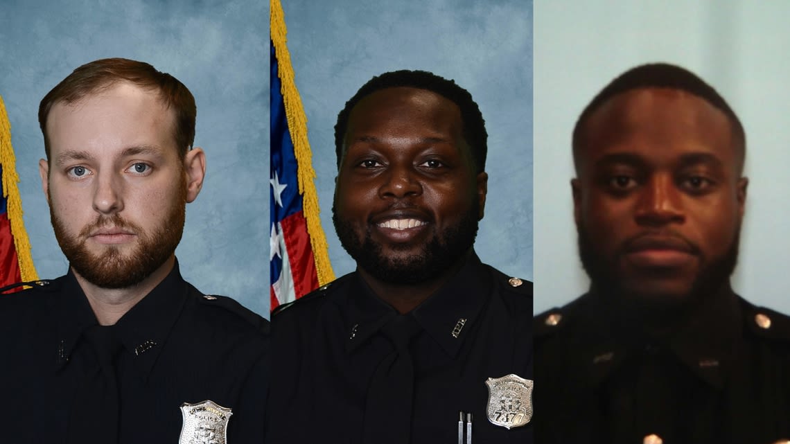 Atlanta officers shot in line of duty identified; 2 remain hospitalized