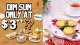 $3 Peach Garden dim sum in March for anyone with ‘3’ on their IC