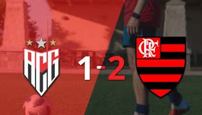 Flamengo se lleva la victoria por 2 a 1 en un reñido partido