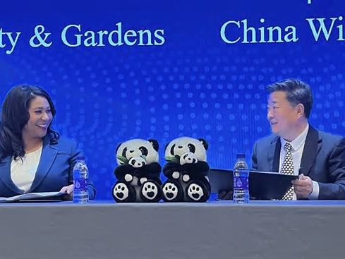 San Francisco mayor announces the city will receive pandas from China