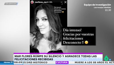 La primera reacción de Mar Flores tras desvelarse que Carlo Costanzia y Alejandra Rubio serán padres