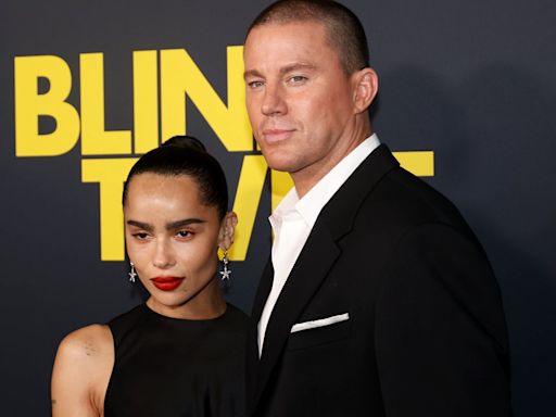 Zoë Kravitz Thanks 'Love of My Life' Channing Tatum for His Support Amid Tribulations Making 'Blink Twice'