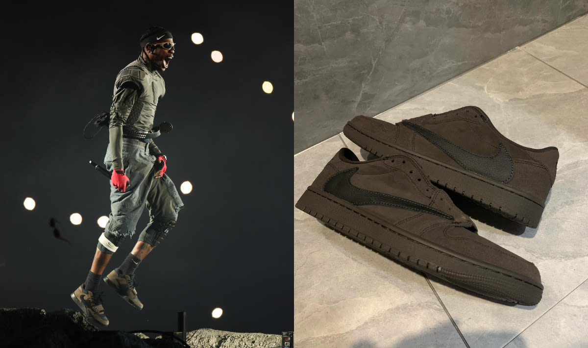 A First Look at Travis Scott’s Air Jordan 1 Low ‘Velvet Brown’ Collaboration Is Here