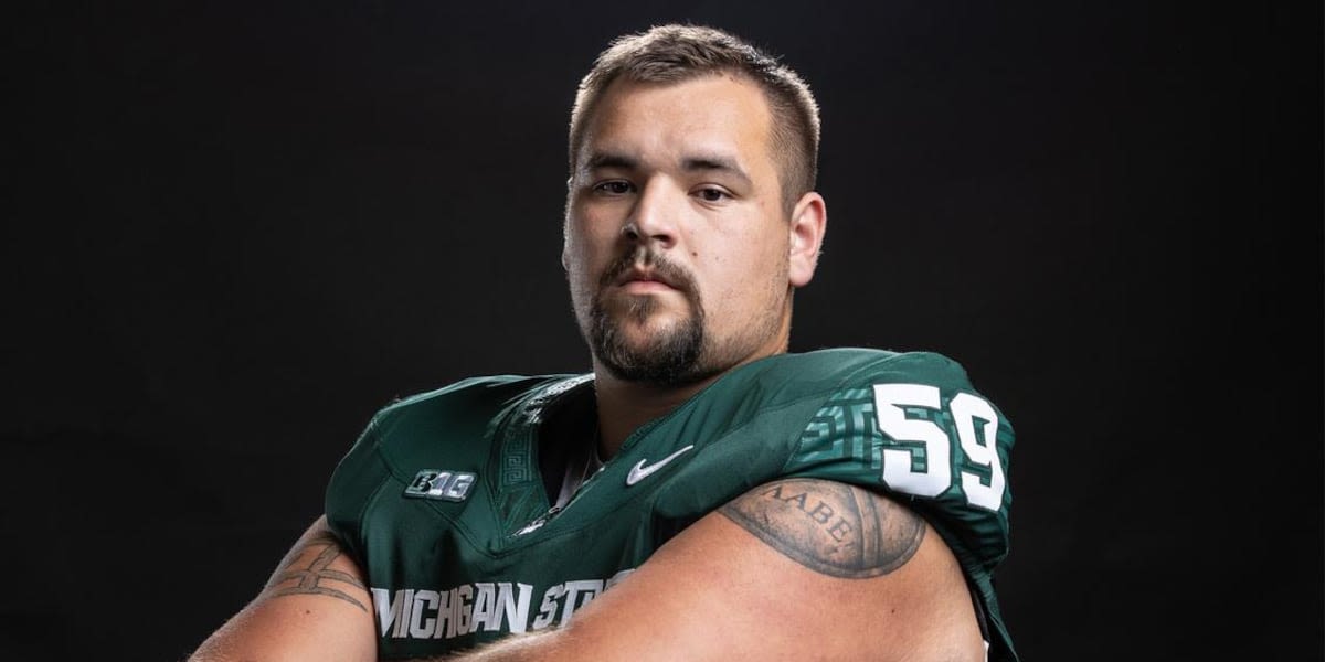 Michigan State’s Nick Samac Selected by Baltimore Ravens in Seventh Round of NFL Draft