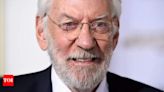 Legendary Hollywood actor Donald Sutherland passes away at 88 after long illness - Times of India