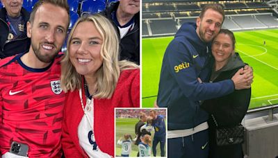 Inside Harry Kane's sweet relationship with wife Kate and their four children