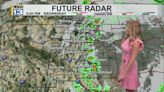 Afternoon storms and strong evening winds around New Mexico