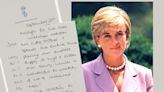 Cartas de Diana que irão a leilão relembram tempos de união familiar: 'William adora seu irmãozinho'