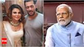 Rakhi Sawant appeals to PM Narendra Modi for increased security for Salman Khan following gunshot incident: 'You gave Y-plus security to Kangana Ranaut for no reason' - Times of India