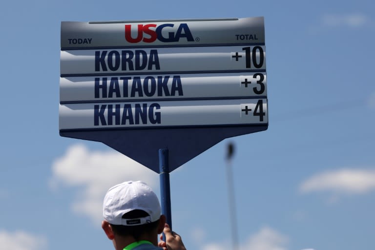 Saso leads US Women's Open after Korda meltdown