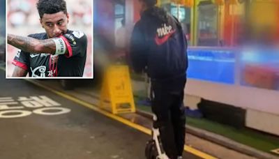 Jesse Lingard fined by South Korean police after breaking two road rules