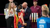Spain's soccer chief won't quit after kissing Women's World Cup player