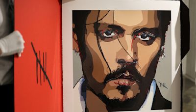 Johnny Depp turns to tarot to inspire art collection