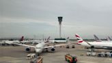 Virgin and British Airways passenger planes crash at Heathrow Airport