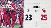 Cardinals 25, Falcons 23: Kyler Murray leads game-winning drive in 1st game back