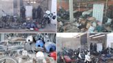 Desmantelan desarmadero clandestino de motos en La Plata - Diario Hoy En la noticia