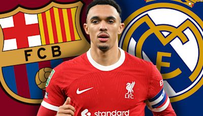 Barcelona enter Alexander-Arnold battle as Real Madrid aim to lure Liverpool ace