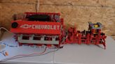 Life-Size Chevy 454 V8 Made of Lego Runs on Ancient 8-Bit Hardware