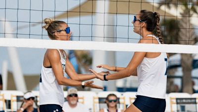 UNF beach volleyball team blanks Chattanooga, ousted by top-seeded USC in NCAA tournament