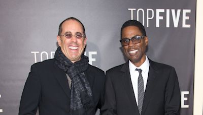 Jerry Seinfeld Says Chris Rock Was Too ‘Shook’ to Spoof the Will Smith Oscars Slap in ‘Unfrosted’