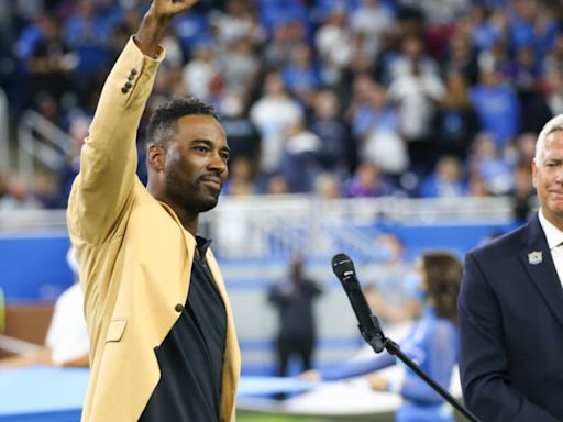 Detroit Lions to induct Calvin Johnson into Pride of the Lions