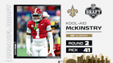 What are the rookie year expectations for Saints CB Kool-Aid McKinstry?