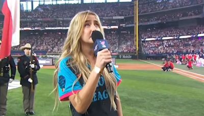 ¿Quién es Ingrid Andress, la cantante viral por su interpretación del himno nacional en el Home Run Derby 2024?